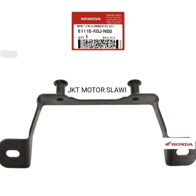 81110 K0J N00 Braket,Fr Number Plate Dudukan Plat Besi Genio