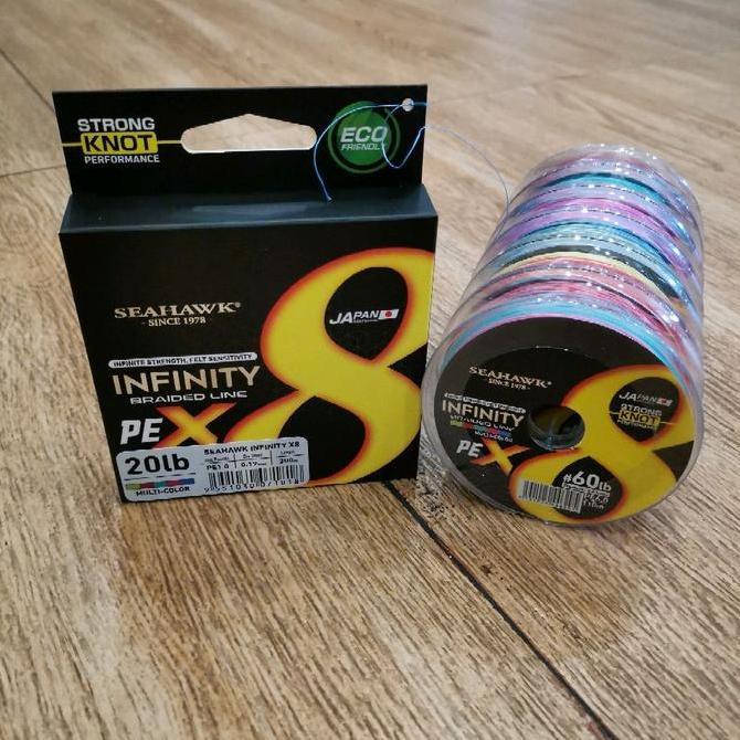Senar PE Seahawk Infinity x8 110m 300m Braided Line