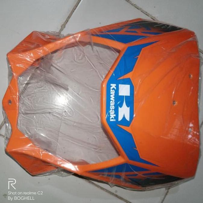 Batok Cover Lampu Klx 150 Bf Extreme Hitam Ori Orri