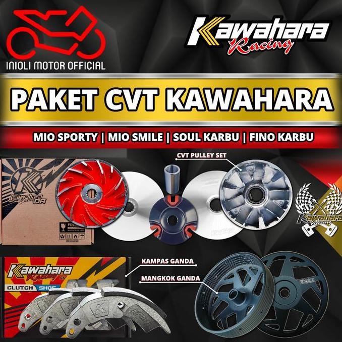 PROMO PAKET CVT KAWAHARA RACING ADV PCX VARIO STYLO MIO AEROX NMAX LEXI MIO KARBU MIO M3 FAZZIO FINO
