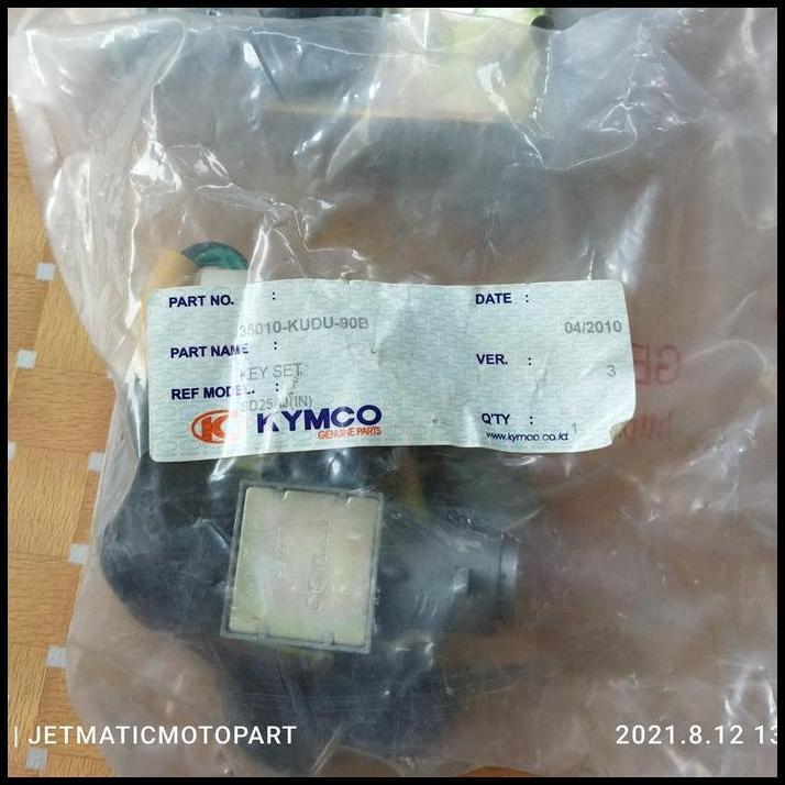 TERLARIS KUNCI KONTAK SET ORIGINAL KYMCO JETMATIC TREND