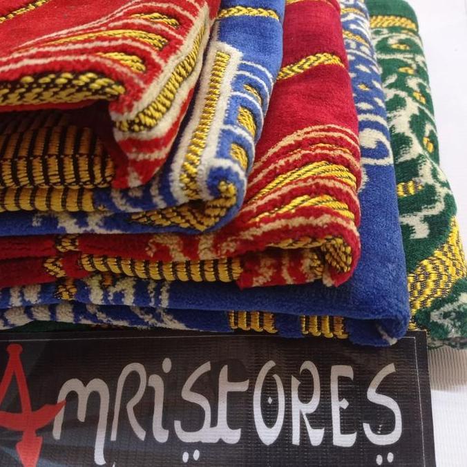 Sajadah turkiye sejadah turkish bludru tebal premium import