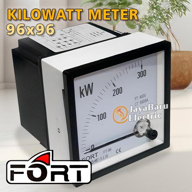 Murah Kilowatt Kw Meter Kwmeter Analog Fort 96X96