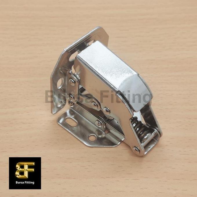 Engsel kodok slow motion / engsel hidrolik tanpa bobok soft close