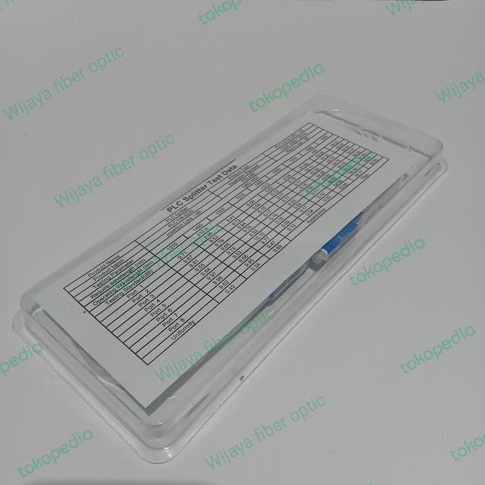 passive splitter plc 1:8 sc sc upc / splitter plc 1:8 sc upc