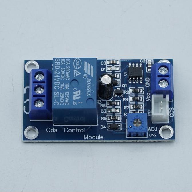 XH-M131 DC 24V Light Control Switch Photoresistor Relay Module Detection Sensor - SKU 2.025.0003 - T
