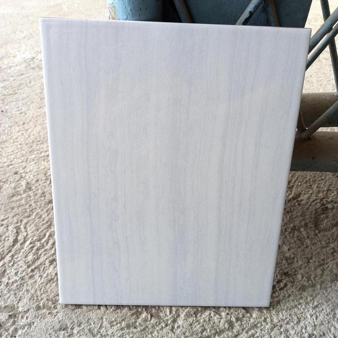 KERAMIK 20X25 GLOSSY ABU GREY SALUR