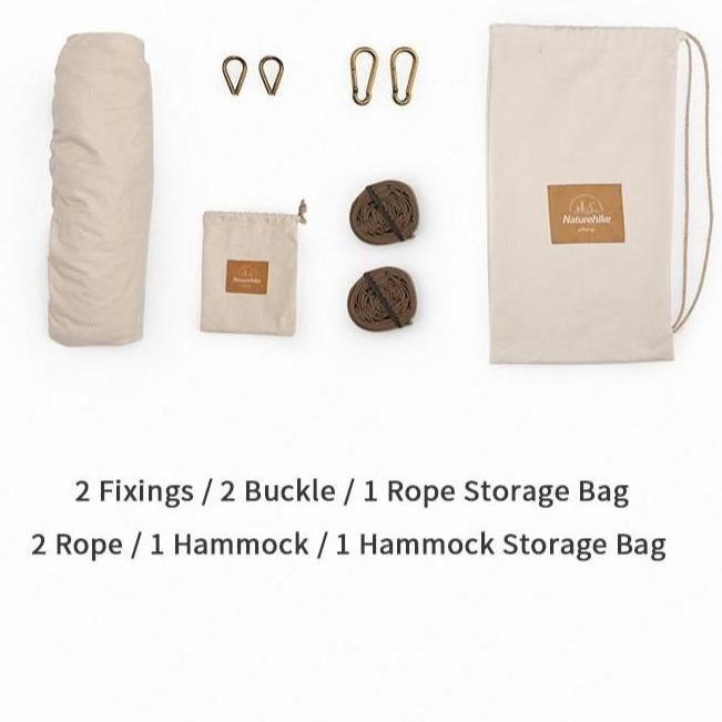 HAMMOCK CANVAS NATUREHIKE NH20DC001 AYUNAN CAMPING OUTDOOR WATERPROOF