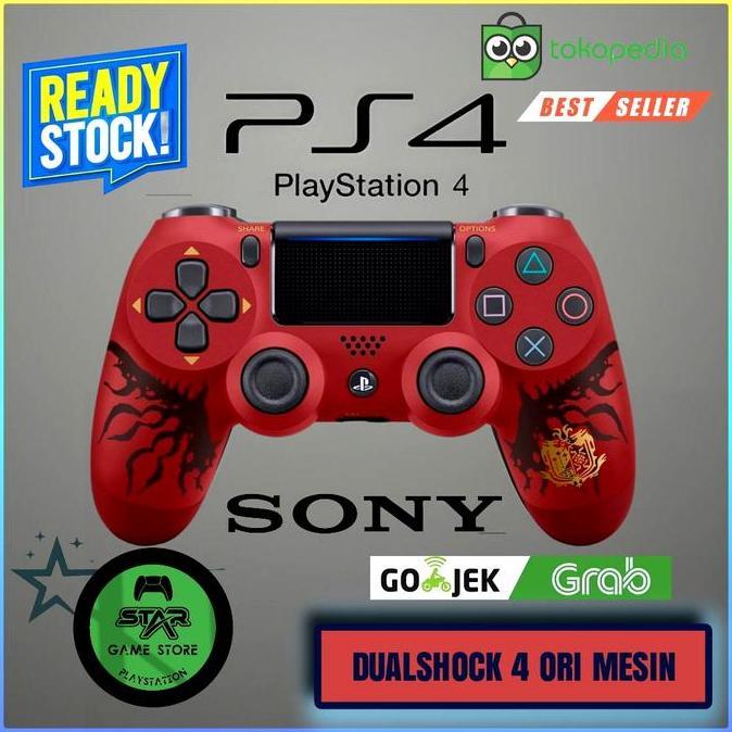 Ready Stik Ps4 Led Bar Ori mesin Limited Edition Monster Hunter