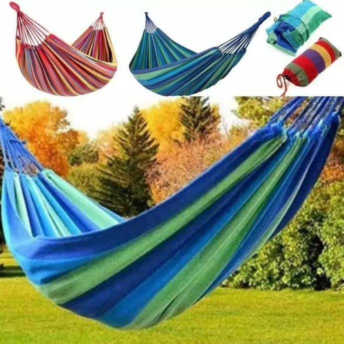 Hammock Rainbow Hammock Pelangi Ayunan Gantung
