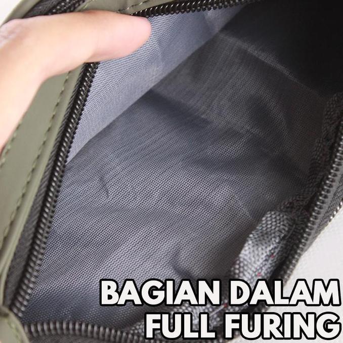 SALE Tas Ikat Pinggang Multifungsi Pria WaistBag Mini Simple Tas Pinggang Waterproof New Collection 