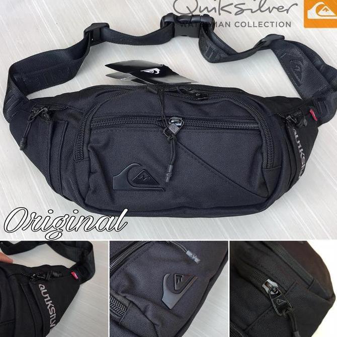 TERPOPULER Quiksilver 100% Original Waistbag Tas Pinggang/Slempang Waist bag pria TERPOPULER