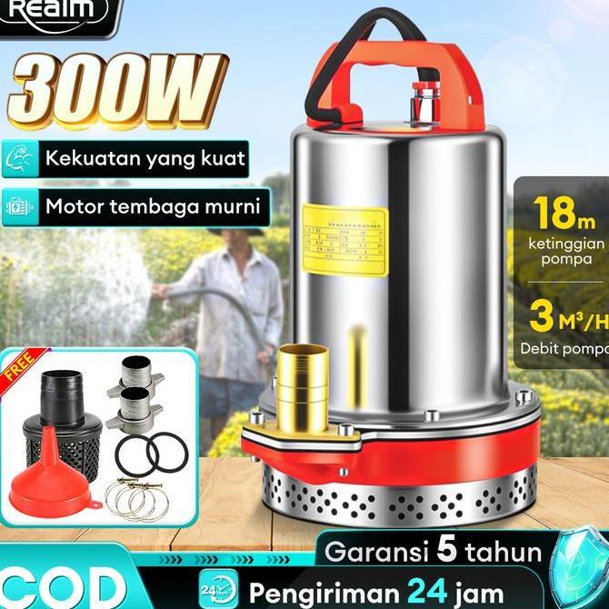 KIMDARY REAIM Pompa Air Celup - Pompa Sumur Dalam [100 Meter] dengan Sistem Otomatis & Hemat Listrik