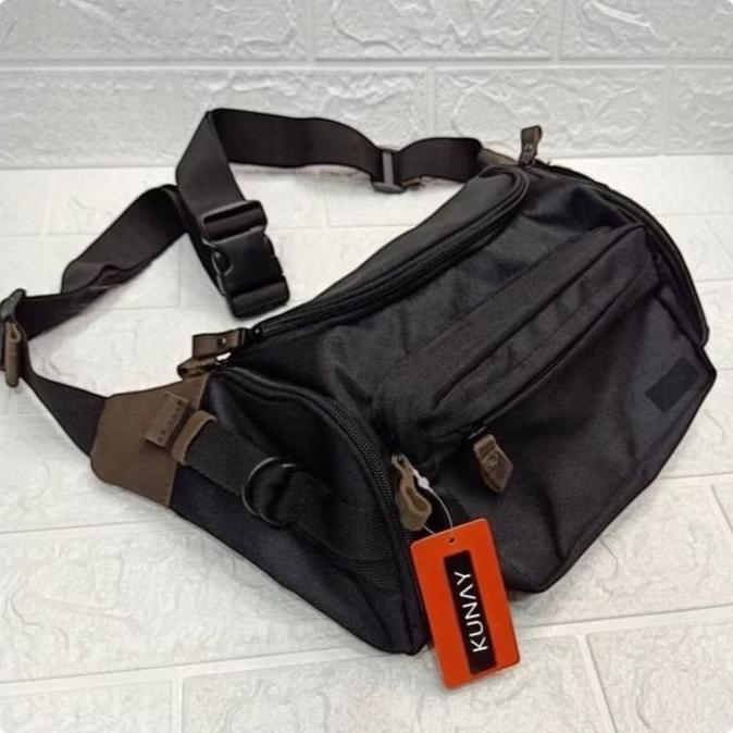 BELANJA SEKARANG ORIGINAL PREMIUM Tas Waist Bag Water Proof Pria&Wanita saingan eiger Kombinasi Kuli
