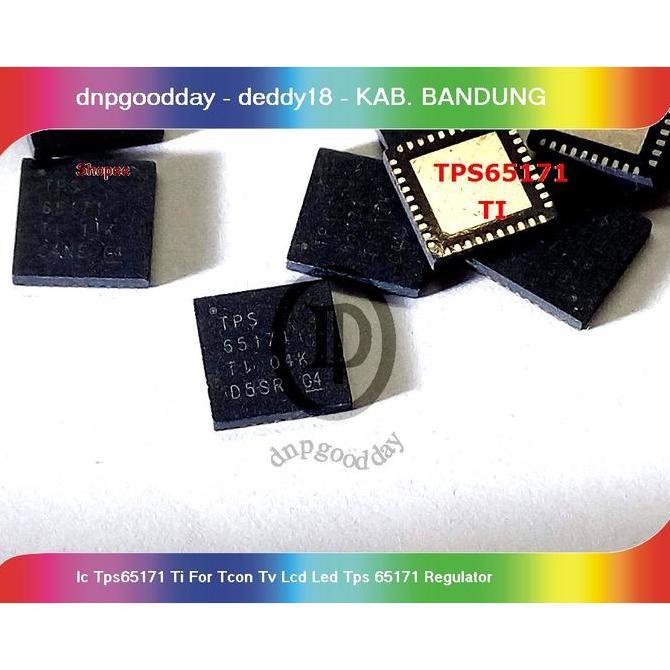 Ic Tps65171 Ti For Tcon Tv Lcd Led Tps 65171 Regulator