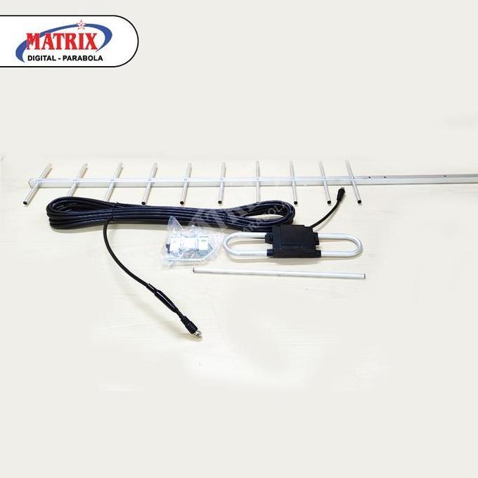 MATRIX ANTENA TV DIGITAL + BOOSTER HD211 / HD 211 / HD-211
