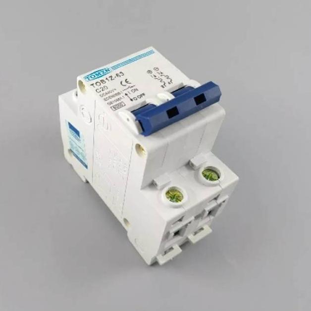 MCB DC 2 P 20A DC 440 V Direct Current Circuit breaker MCB C