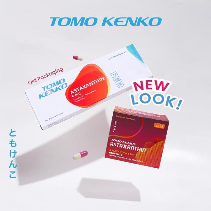 Bitamin- Tomo Kenko Vitamin Astaxanthin 6 Mg | Daya Tahan Tubuh