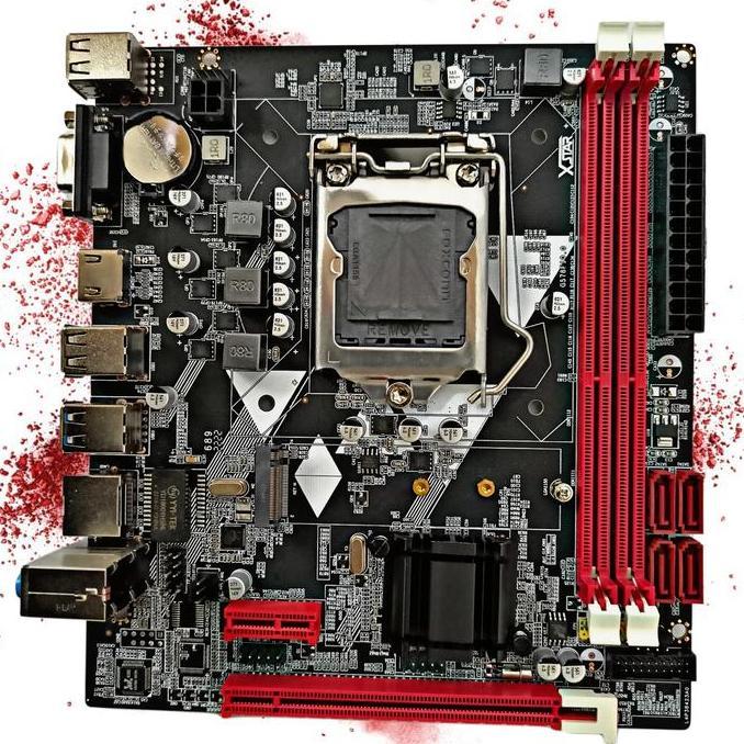 Motherboard H61 Xstar Lga 1155 Kualitas Terbaik Harga Termurah