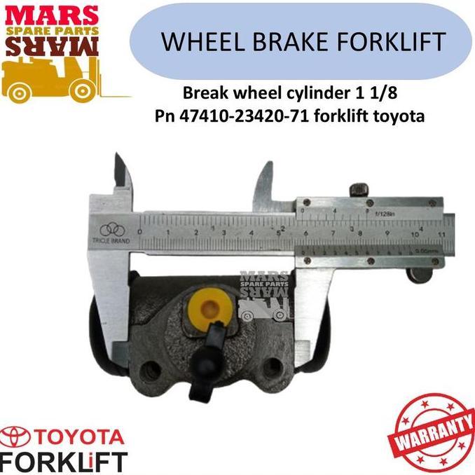 Promo Brake Wheel Cylinder 47410-23420-71 1 1/8 Forklift Toyota Brake Wheel Forklift