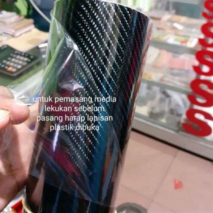 Sticker Carbon 6D Stiker Karbon 6D