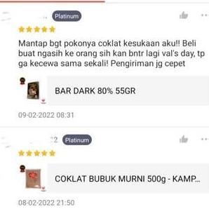 Coklat Dark Diet - Kampung Coklat Blitar