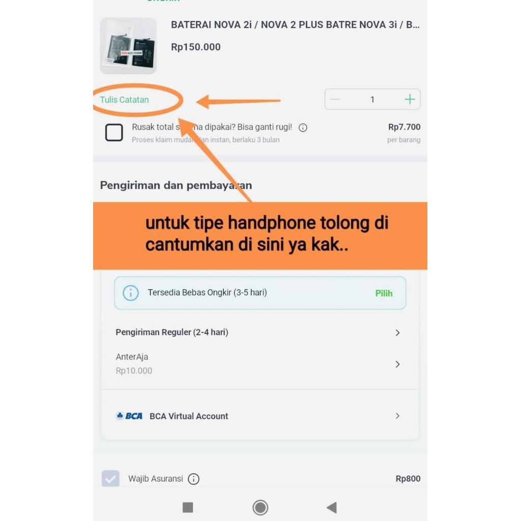BACK DOOR ASUS ZENFONE SELFIE ZD551KL TUTUP BELAKANG / TUTUP CASING