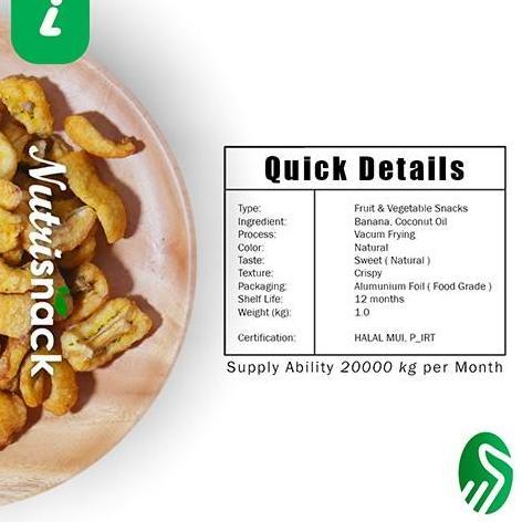 snack pisang kiloan keripik pisang tebel kriuk