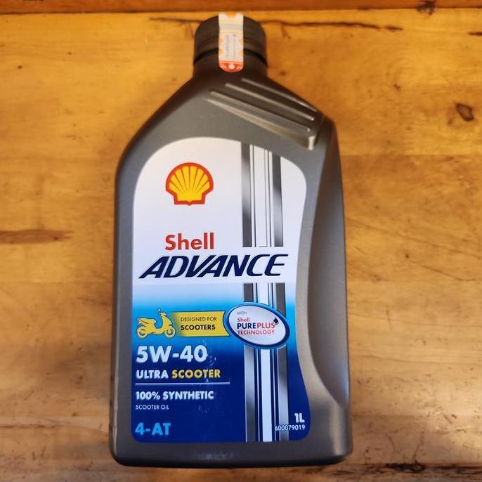 New- Oli Motor Shell Advance Scooter Ultra 5W-40