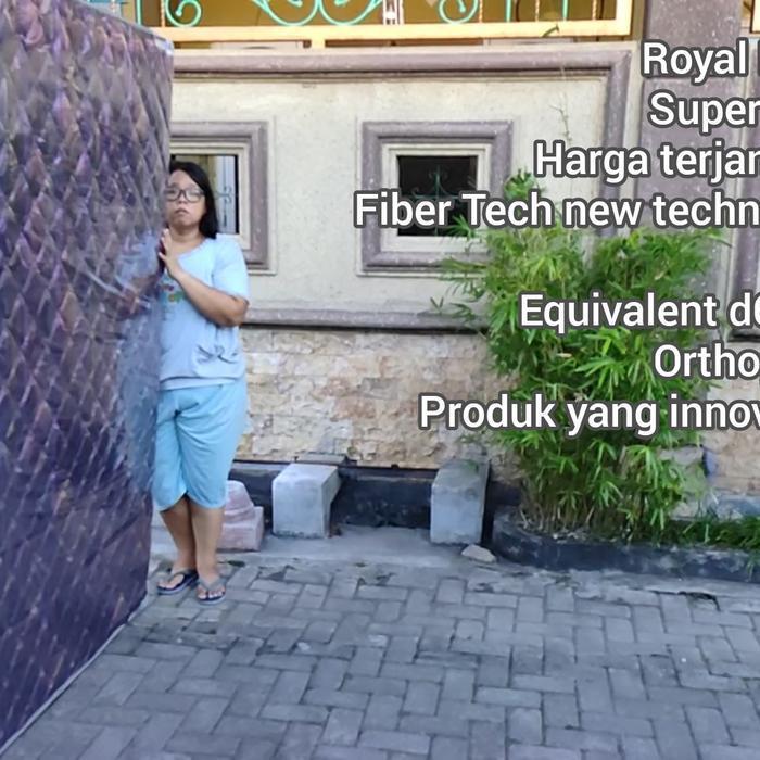 Ori Orthopedic Extra hard foam Royal Blues 90x200x20 kasur Busa FiberF