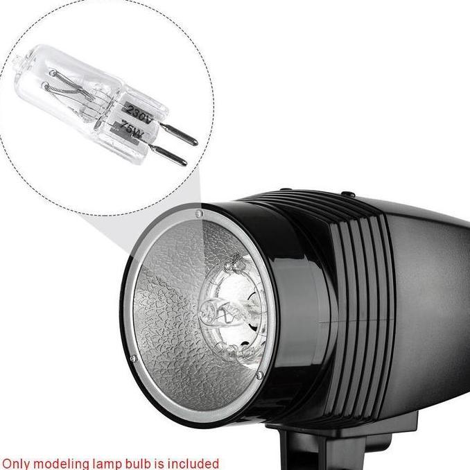 Modeling BULB 230v 75w Lampu Bohlam GODOX Mini Studio