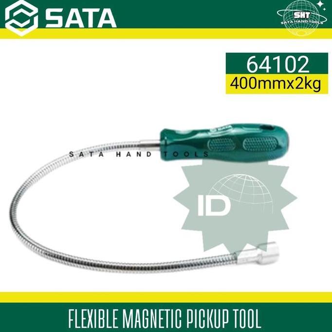 SATA OBENG FLEKSIBEL MAGNET 64102 FLEXIBLE MAGNETIC PICKUP