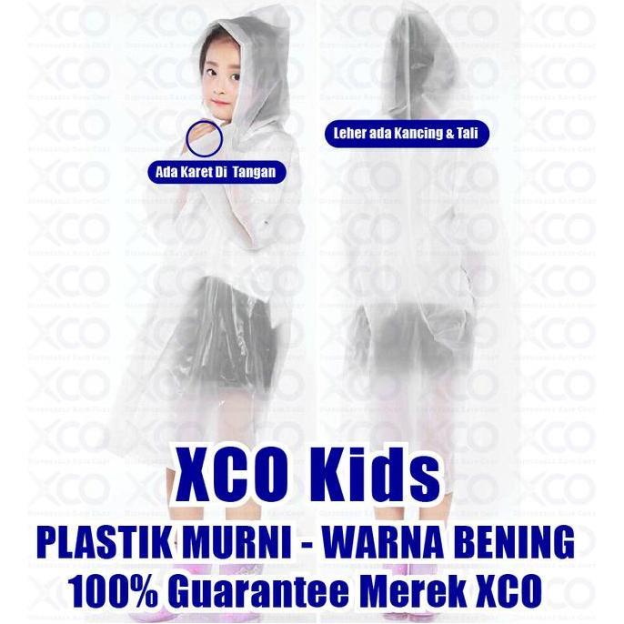 jas hujan plastik xco - jas hujan plastik murni - jas hujan plastik