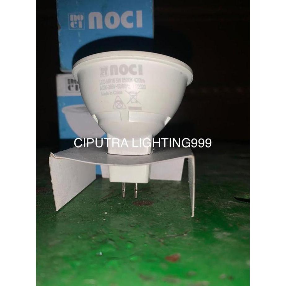 LAMPU LED SPOTLIGHT MR16 GU 5.3 NOCI 7W 7watt 3000K MURAH / KUNING