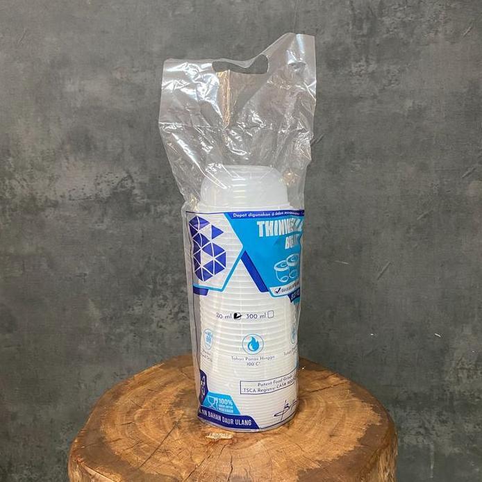 Thinwall 450ml Berlian / Mangkok Plastik Bulat 450ml / Thinwall 450 ml
