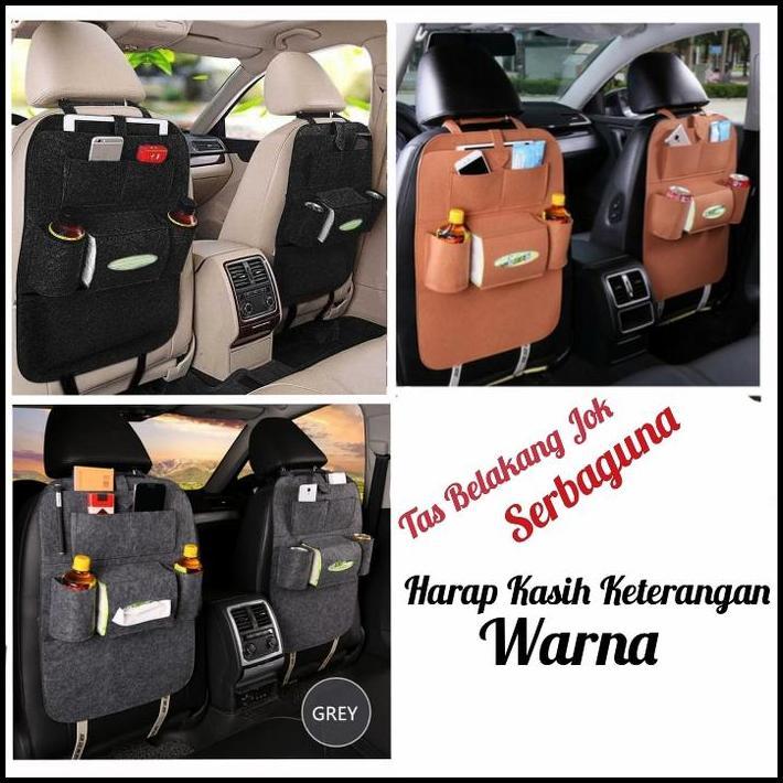 TERLARIS TAS BELAKANG JOK SERBAGUNA MOBIL VIOS UNIVERSAL 