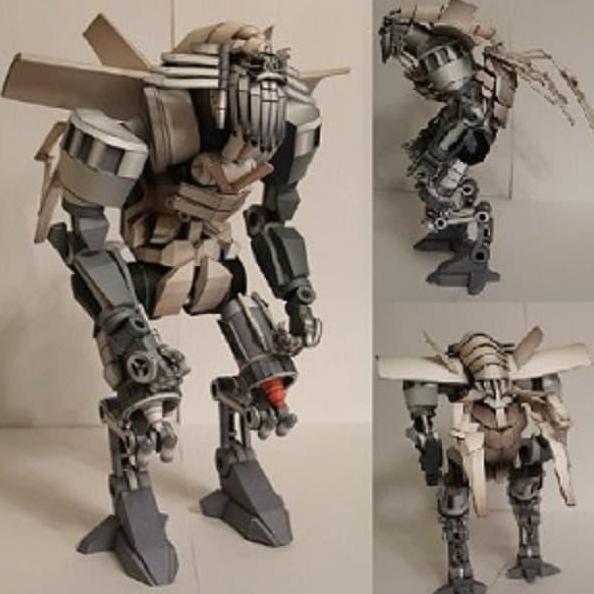 DIY Papercraft pola transformers jetfire