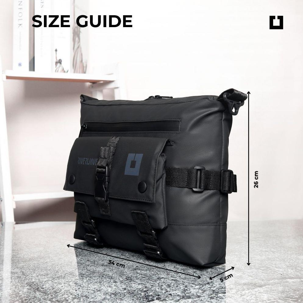 Discount Slingbag Riverwave Brazos Tas Selempang Pria Anti Air Water Resistant