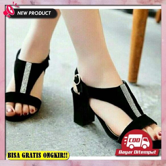 Sandal Wanita Hak Tinggi Import Miracle Efata