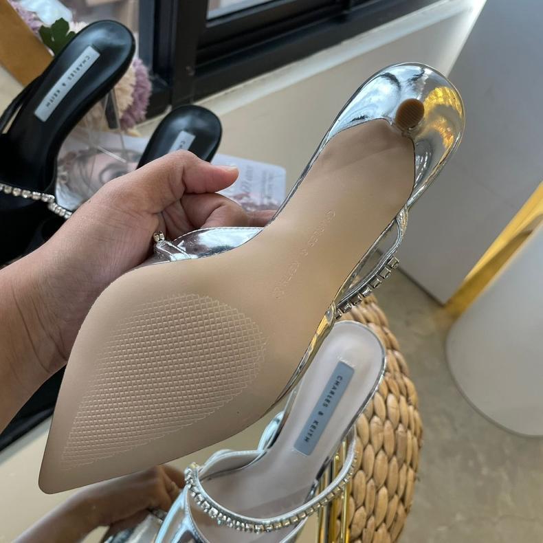 Sandal Wanita Hak Tinggi Import Formal