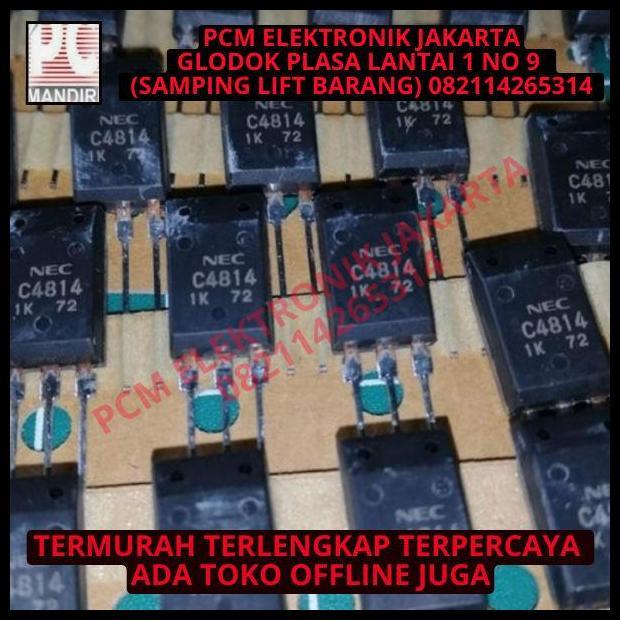 GRATIS ONGKIR TRANSISTOR C4814 2SC4814 ASLI ORI ORIGINAL BUAT ECU BALENO 