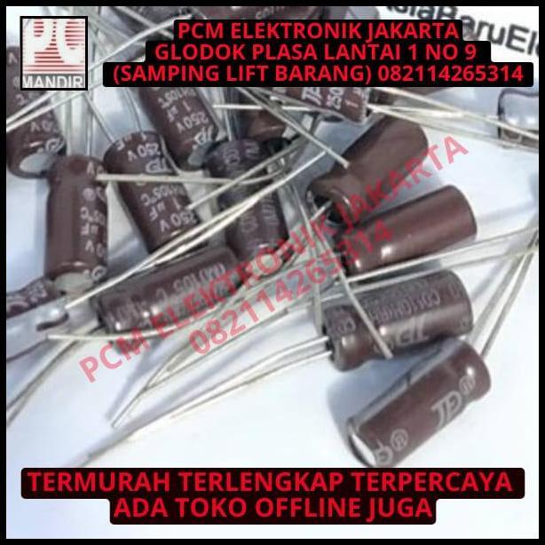 BEST DEAL KAPASITOR CAPACITOR ELCO 1UF 250V / 1 250V / 1 UF 250 V