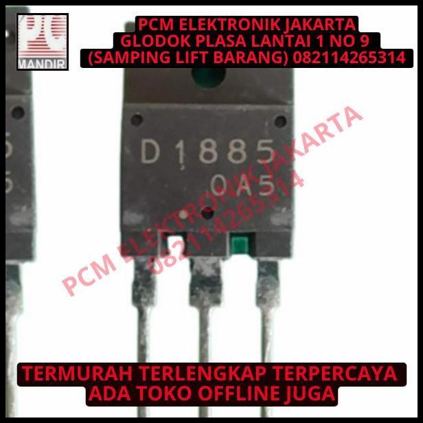 DISKON TRANSISTOR TR REGULATOR TV TABUNG D1885 D 1885 2SD1885 2SD 2 SD 