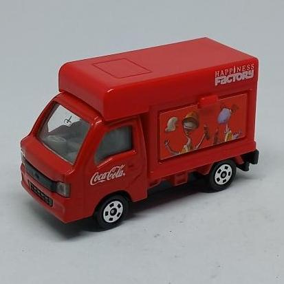 tomica subaru sambar truck coca cola loose diecast (s)
