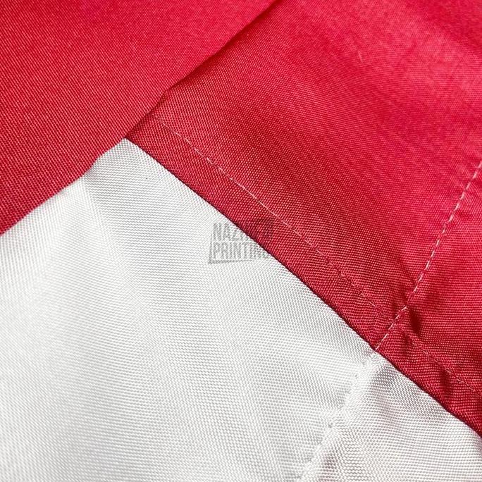 Bendera Merah Putih 30 x 45cm , Bendera Indonesia ( Bahan Satin Peles, Ukuran kecil, Bendera Lapanga