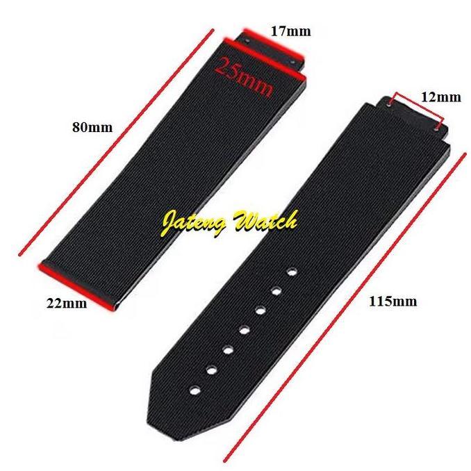 Tali Strap Untuk Jam Tangan Hublot Geneva 25mm