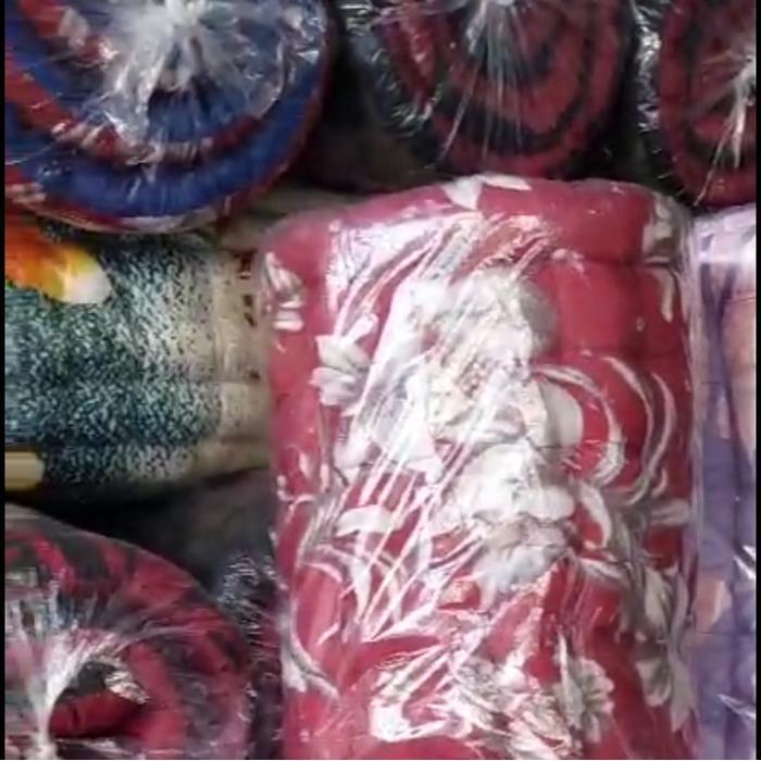 Tilam palembang 6 kaki semi tebal kasur kapuk tahu lihab lihap lantai