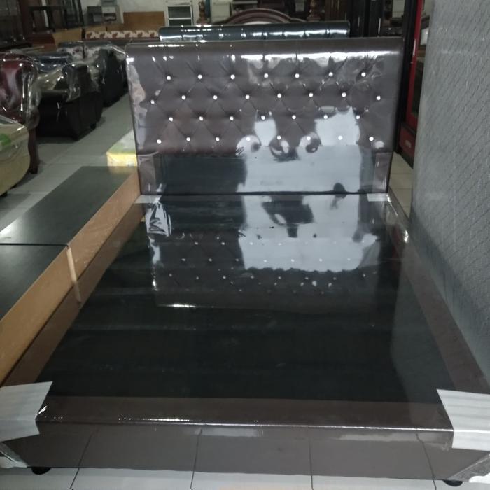 Divan Sandaran Ranjang Spring Bed Busa Minimalis Murah Modern Awet 180