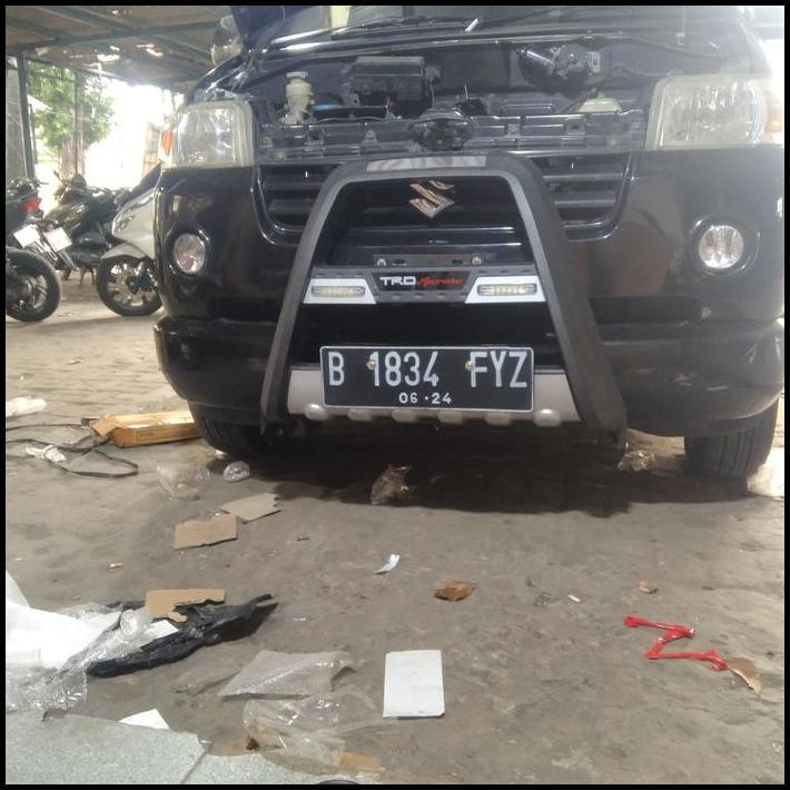 TERBARU TANDUK DEPAN BUMPER GUARD DEPAN MOBIL APV  APV ARENA KOMPLIT 