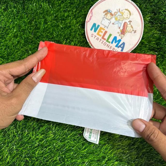 Bendera Merah Putih Plastik SEMAR isi 100 lembar/ Bendera Merah Putih